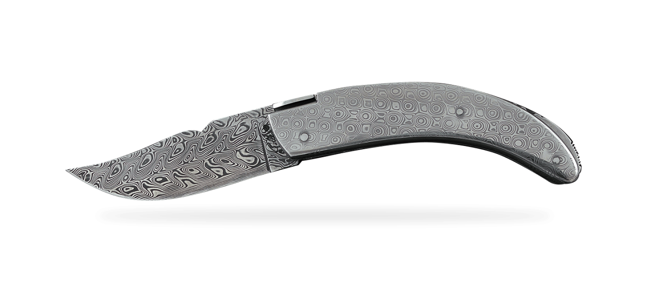 Corsican Rondinara "Guilloché" Full Damascus