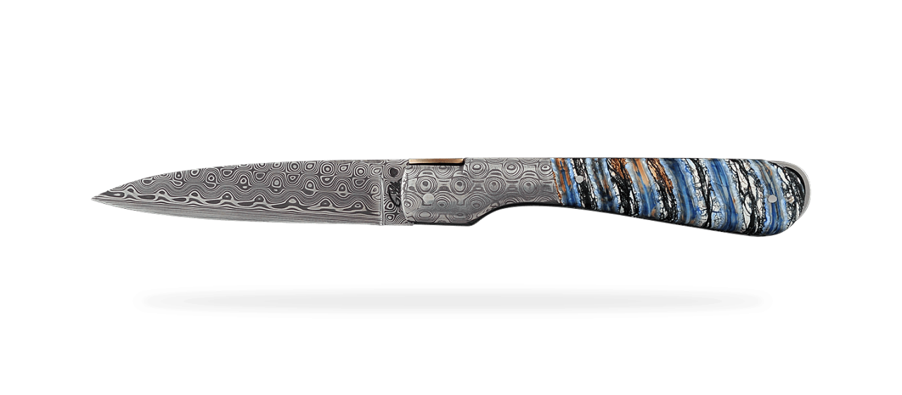 Sperone Corse "Exception" Molaire de mammouth Guillochage fin