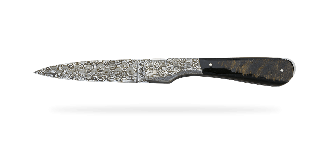 Corsican Sperone Damascus Range Buffalo bark