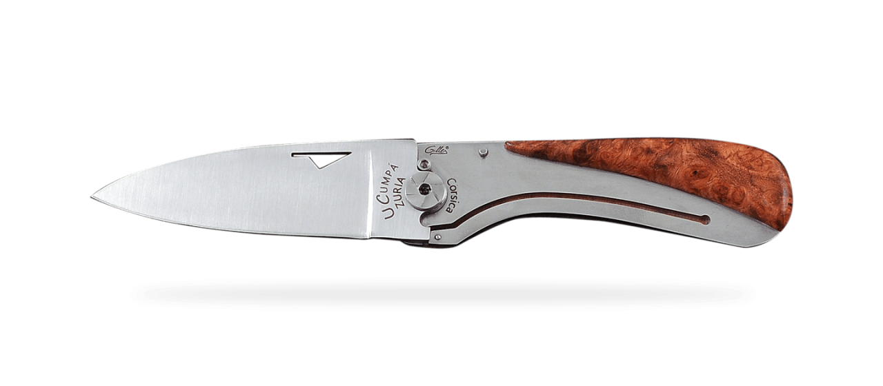 Corsican U Cumpa Classic range Stabilized poplar burl