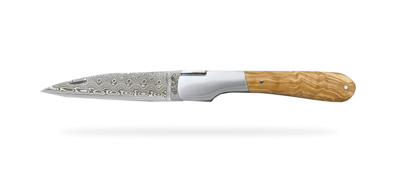 Corsican Vendetta Damascus Range Olivewood