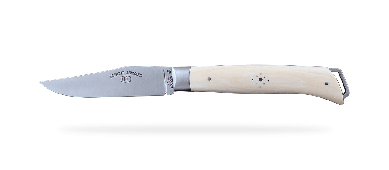 Le Saint-Bernard 11 cm Classic Range White Mammoth ivory