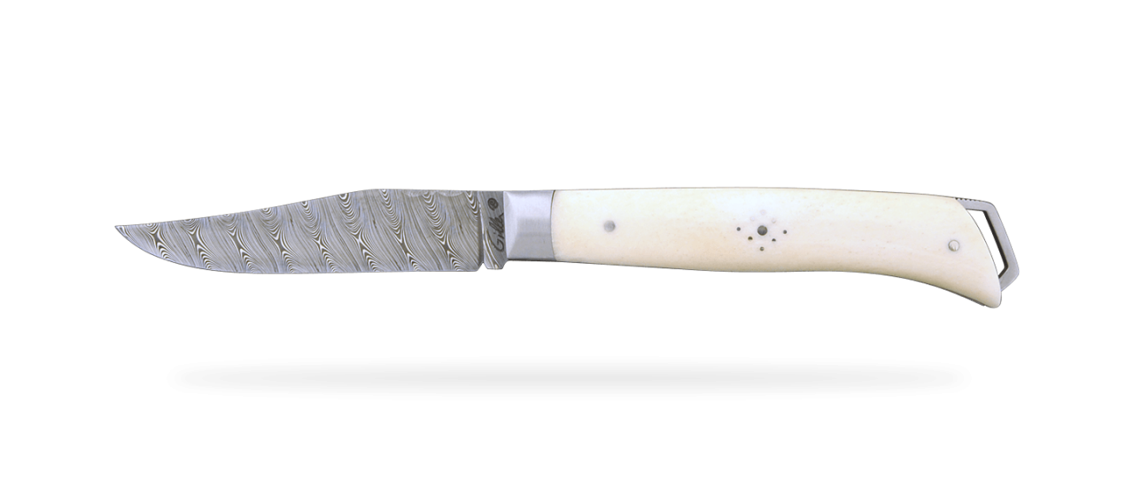 Le Saint-Bernard 11 cm Damascus Range Real bone