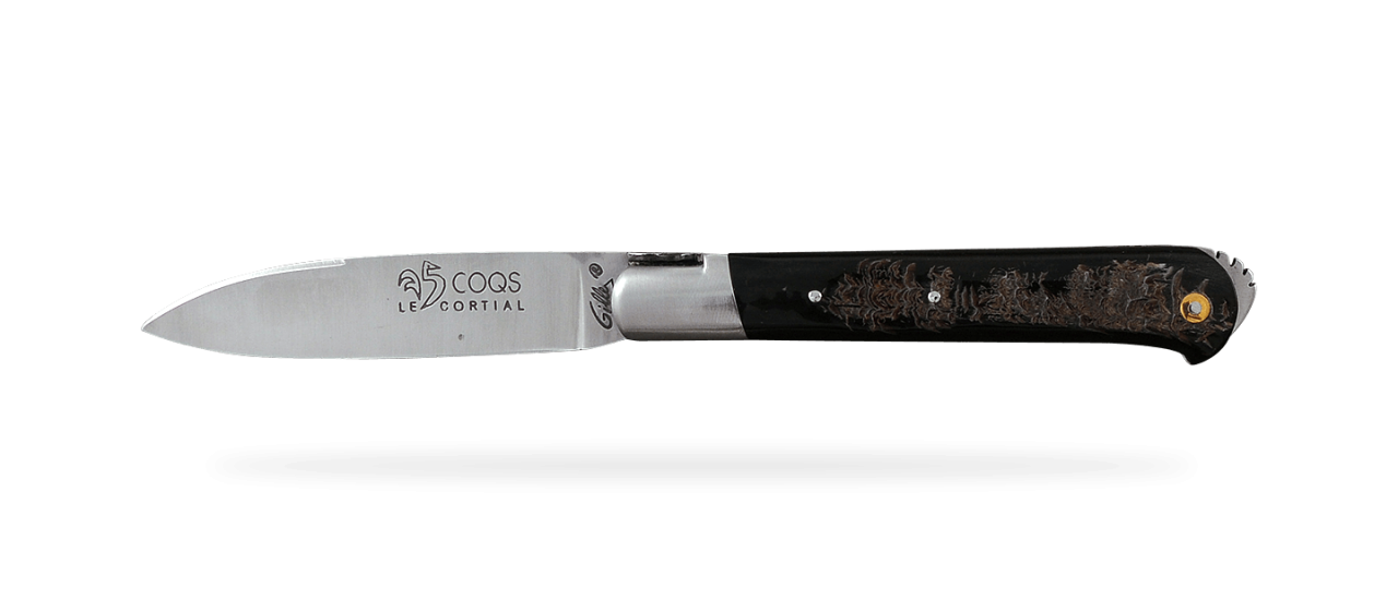 5 Coqs knife Classic Range Buffalo bark