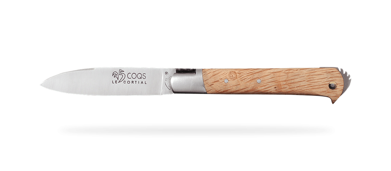 5 Coqs knife Classic Range Green Oak