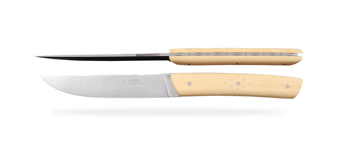 Set of 2 Le Thiers® knives Boxwood