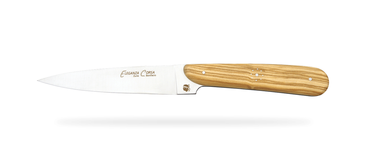 Set of 6 Eleganza Corsa knives Olivewood