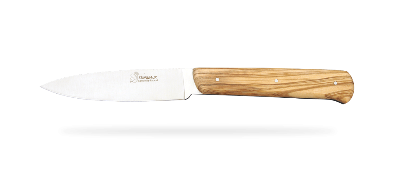Set of 6 Yssingeaux knives Olivewood