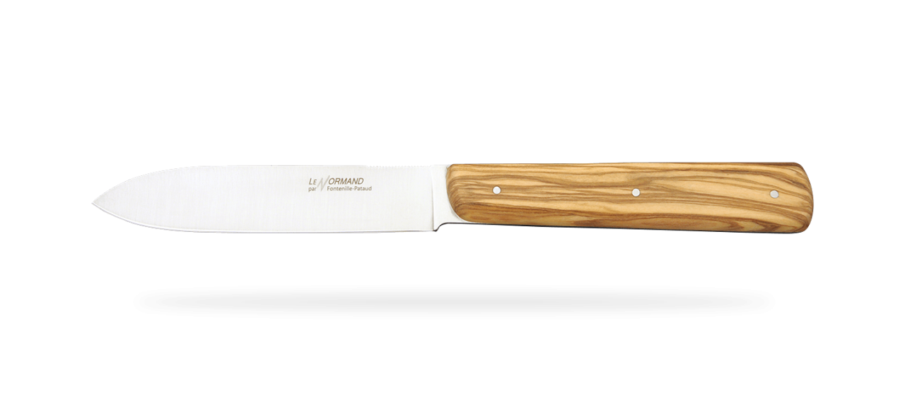 Set of 2 Normand knives Olivewood