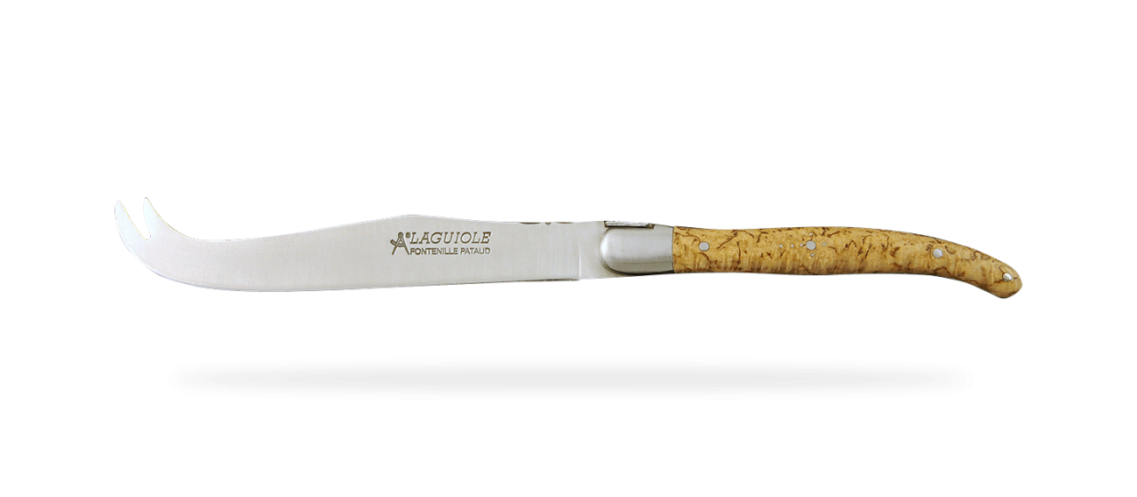 Laguiole Cheese Knife Curly birch