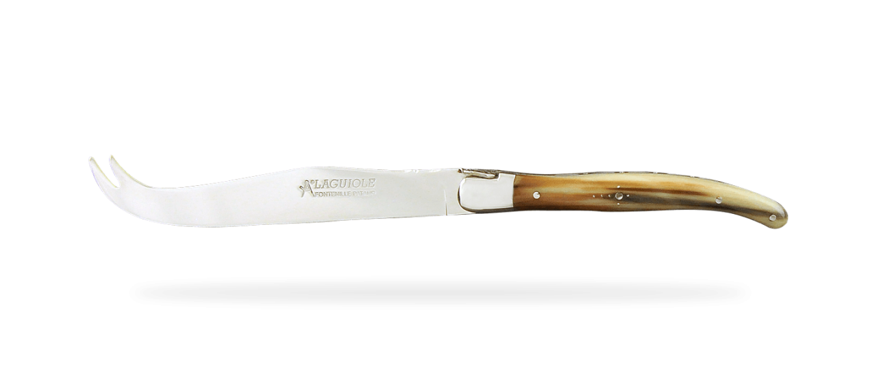 Laguiole Cheese Knife Real horn tip