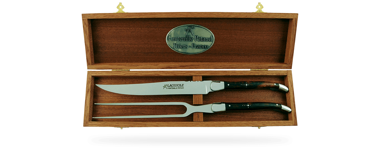 Laguiole Carving Set Ironwood