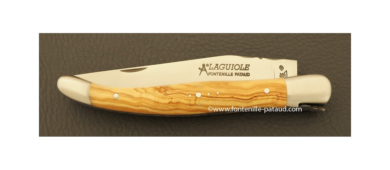 Laguiole knife olivewood from south of France