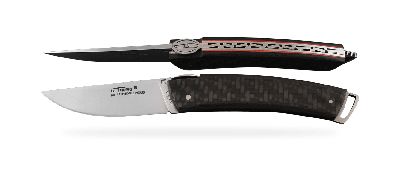 Le Thiers® Gentleman Carbon fiber Red