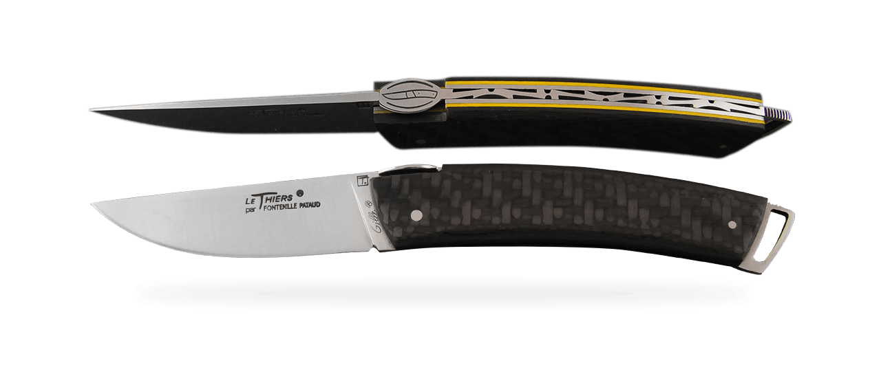 Le Thiers® Gentleman Carbon fiber Yellow