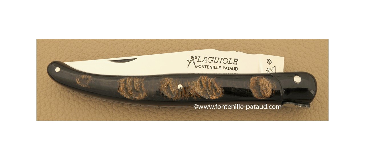 Buffalo laguiole knife and traditional bee