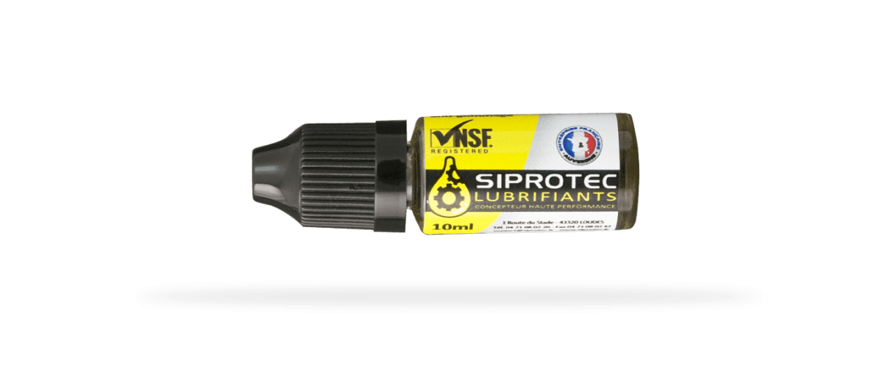 High Tech food grade lubricant SIPROTEC