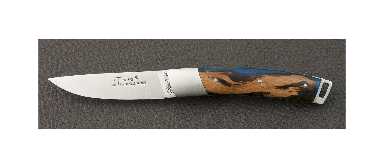 Couteau Le Thiers® Pocket Hybride Bois de Fer fabrication française