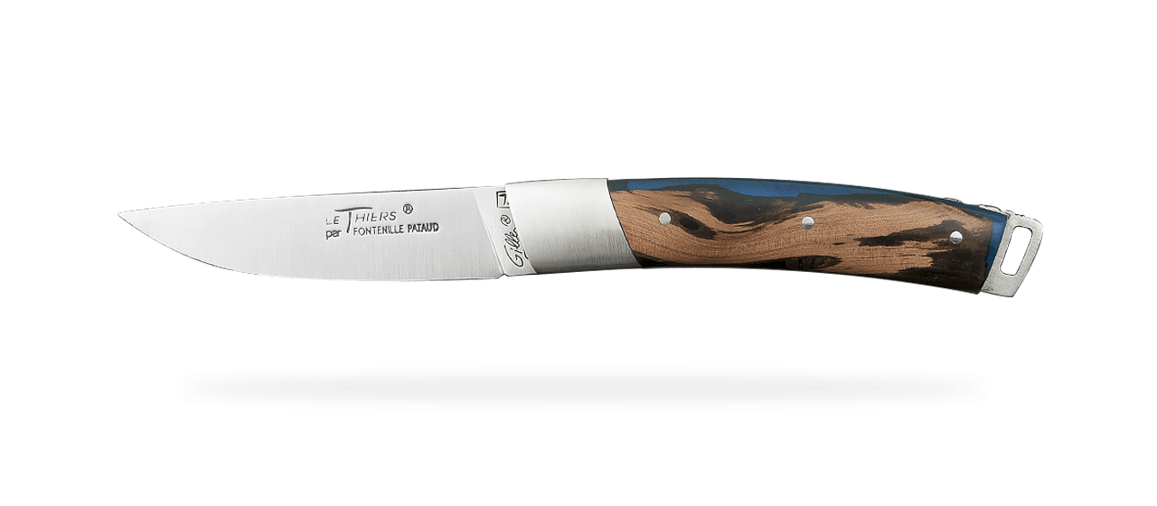 Le Thiers® Pocket Hybrid Ironwood knife handmade in France