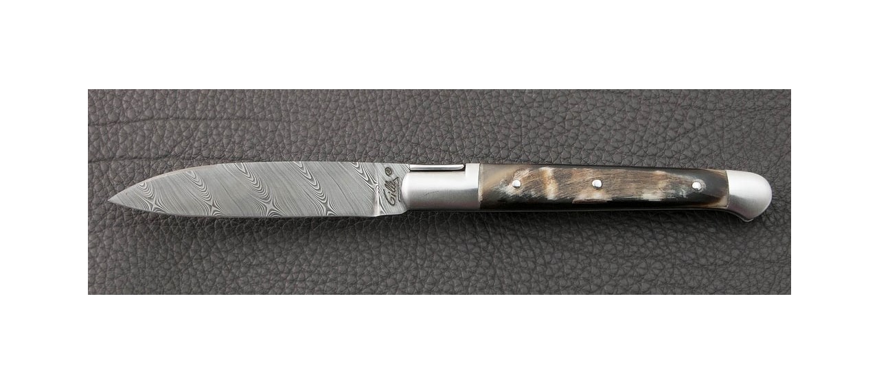 Couteau Saint Martin Damas Bélier Noir fabrication française