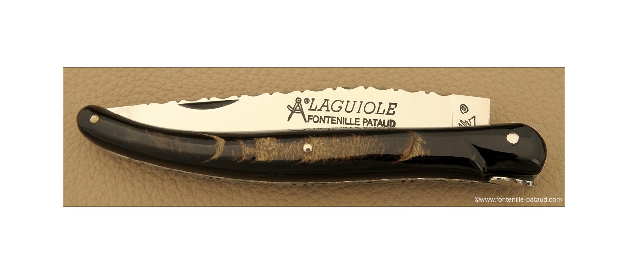 Laguiole knife full buffalo horn