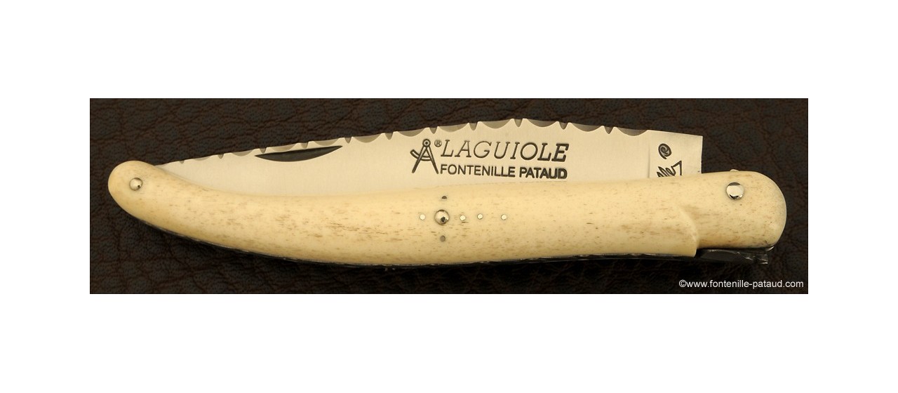 traidtional laguiole knife without bolster