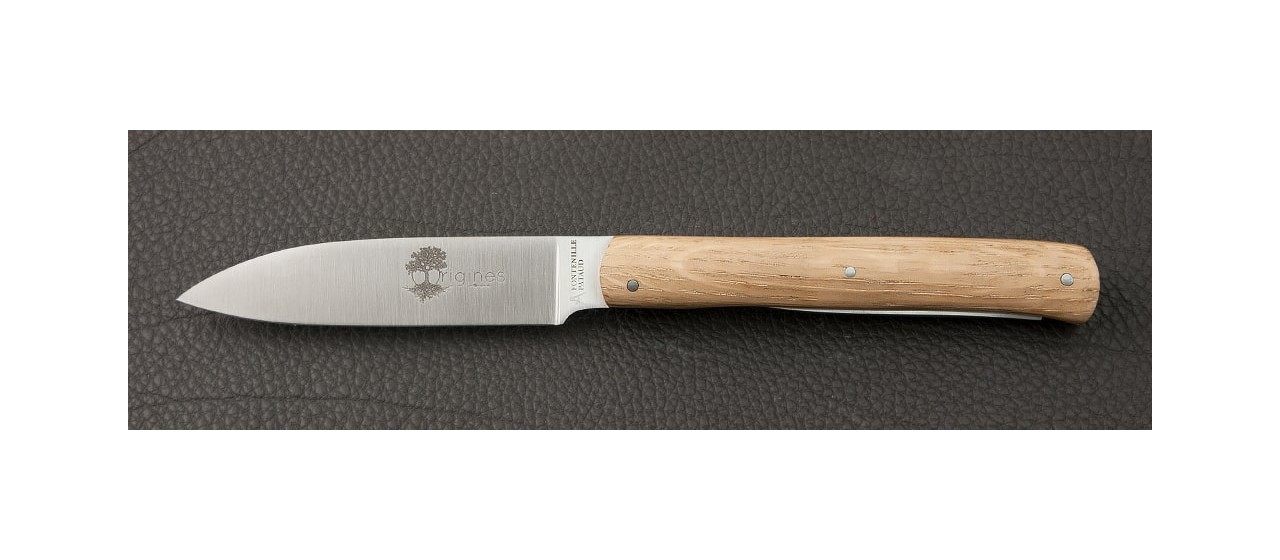 Boîte de 2 couteaux L'Issoire de table Chêne fabrication française