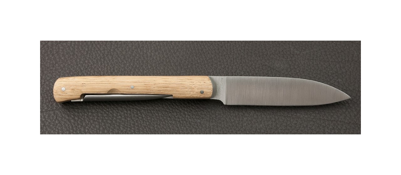 Set of 2 L'Issoire knives Oak handmade in France