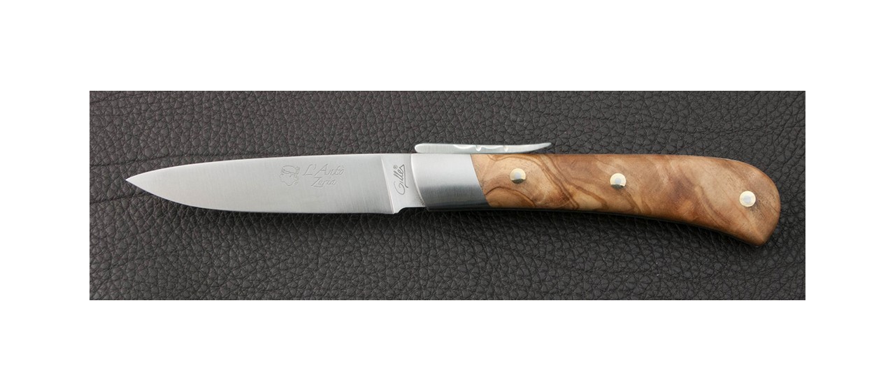 Corsican folding knife L' Antò Classic Range Olivewood
