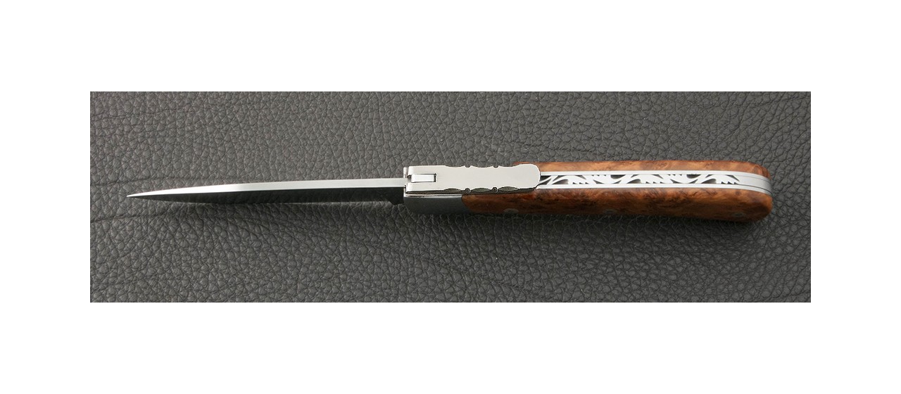 Couteau Corse artisanal Loupe de thuya