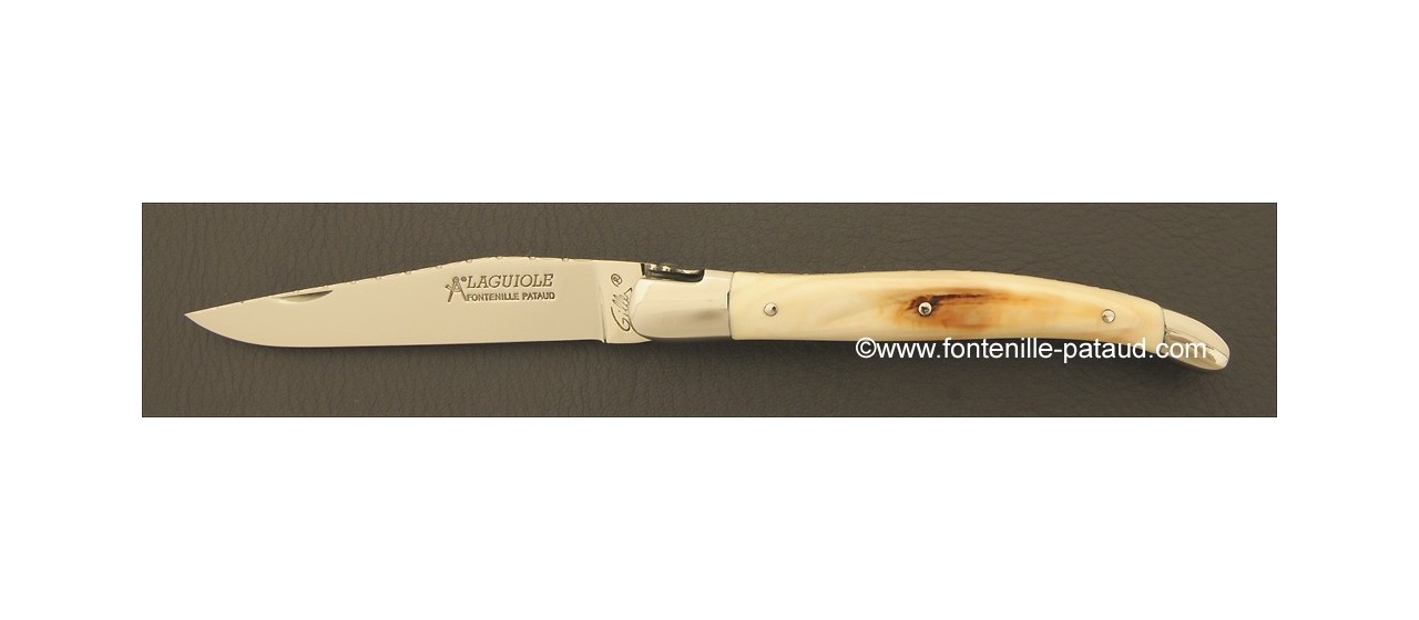 Warthog ivory laguiole knife 