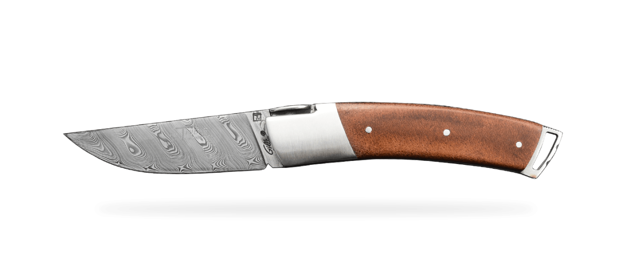 Le Thiers® Gentleman Damascus Stabilized Leather
