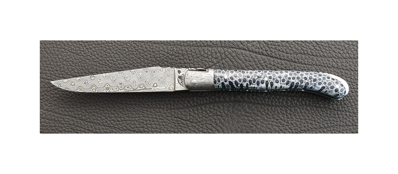 Best french laguiole knife with damascus blade