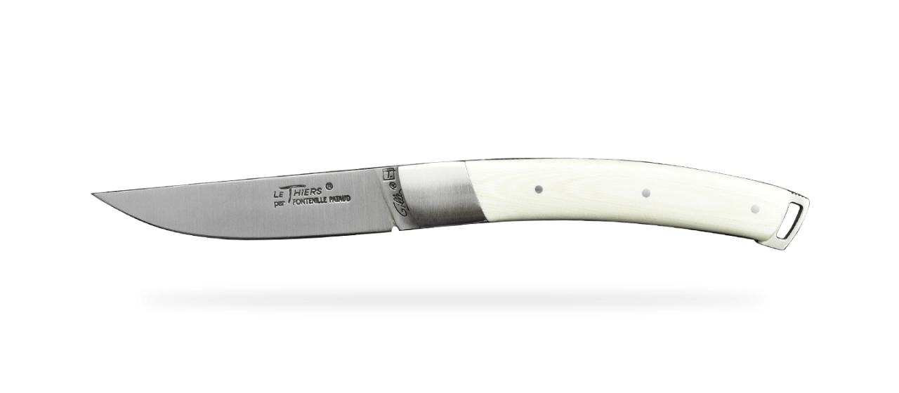 Le Thiers® Nature Micarta blanc