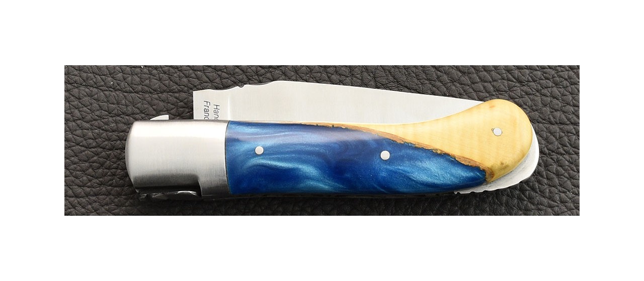Laguiole Knife Gentleman Classic Range boxwood and epoxy resin