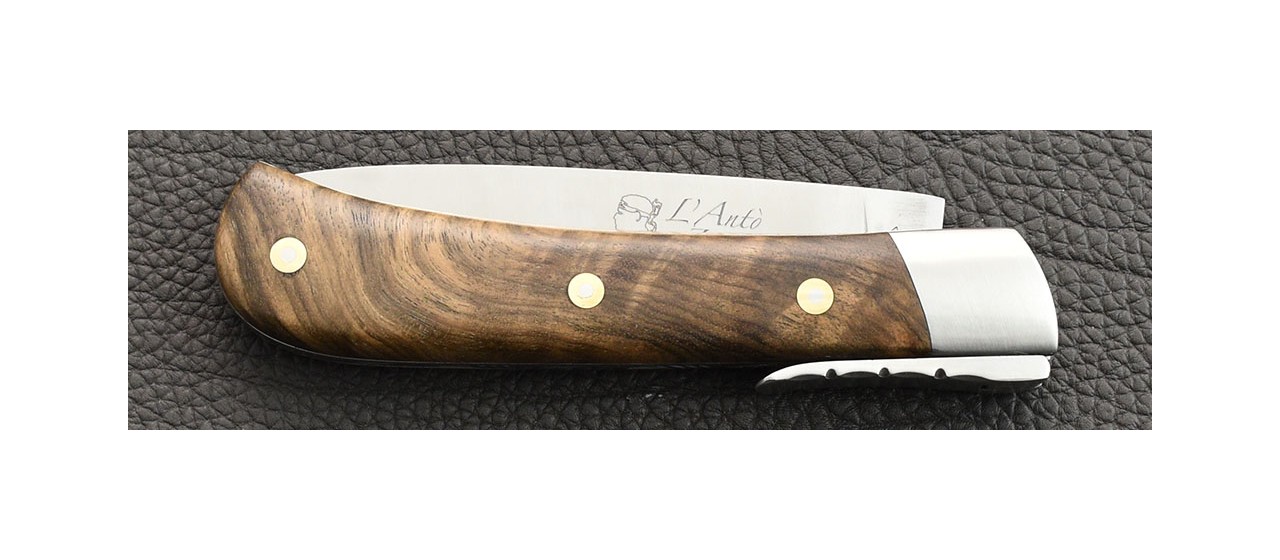 Corsican folding knife L' Antò Classic Range Walnut