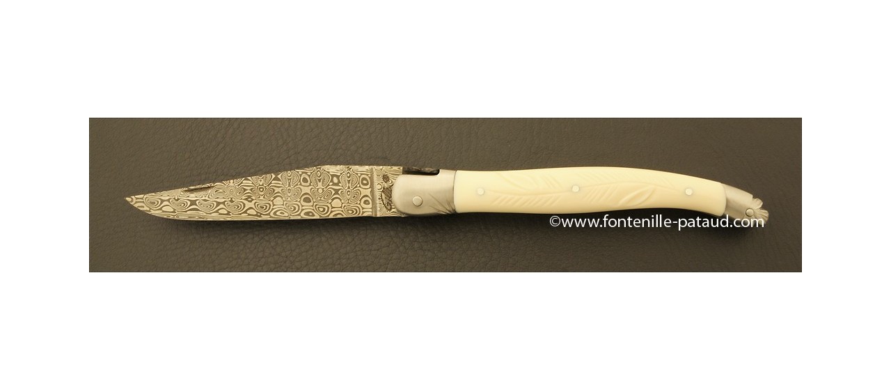 Véritable couteau de laguiole d'artiste
