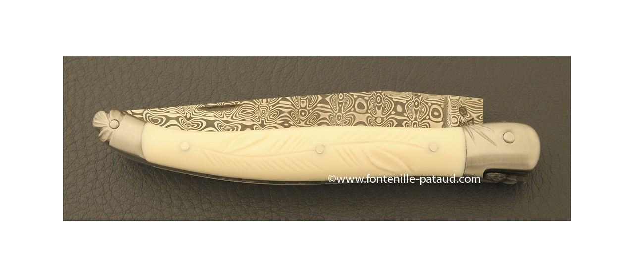 Véritable couteau de laguiole d'artiste