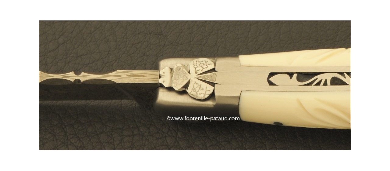 Véritable couteau de laguiole d'artiste
