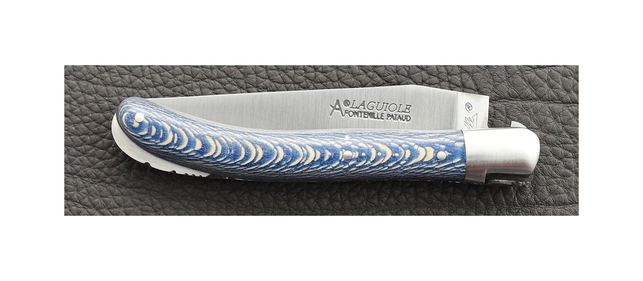 Laguiole Knife Le Pocket Classic Range stabilized plane tree