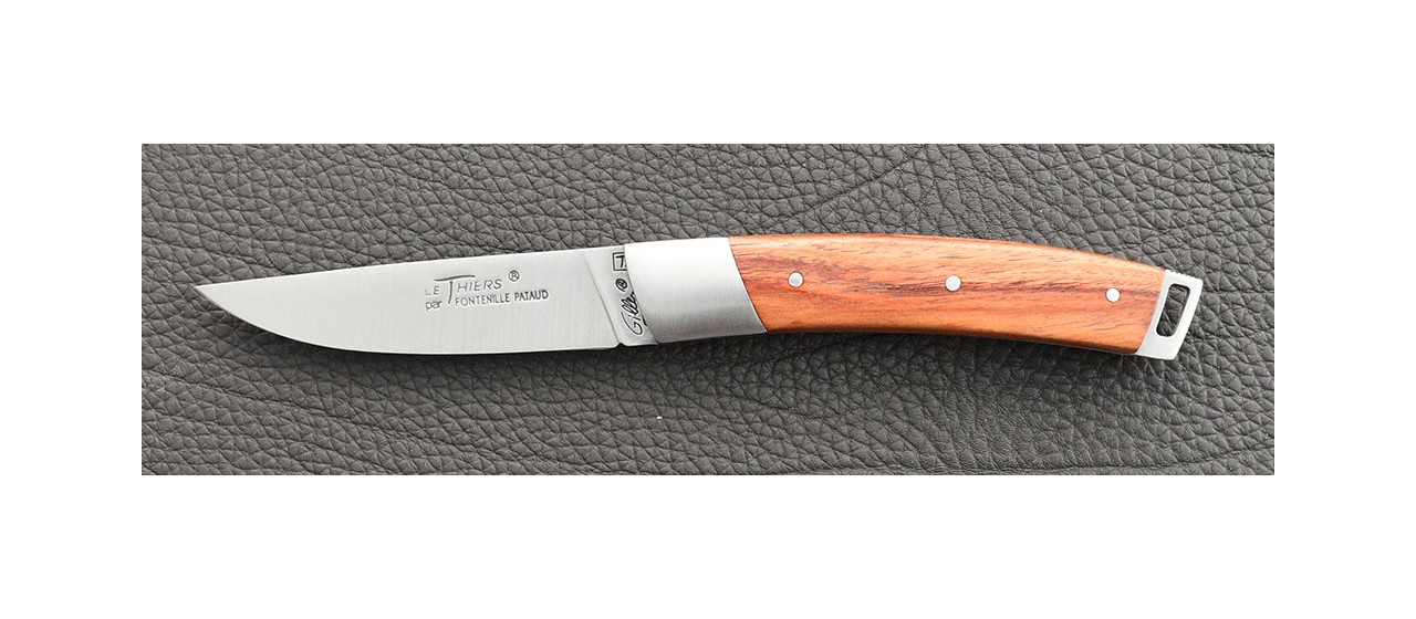 Le Thiers® Nature knife rosewood handle made in France by Fontenille Pataud