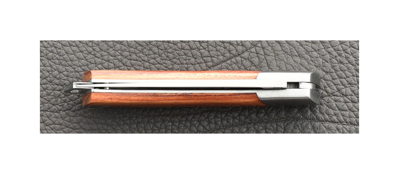 Couteau Le Thiers® Pocket bois de rose fabriqué en France par Fontenille Pataud