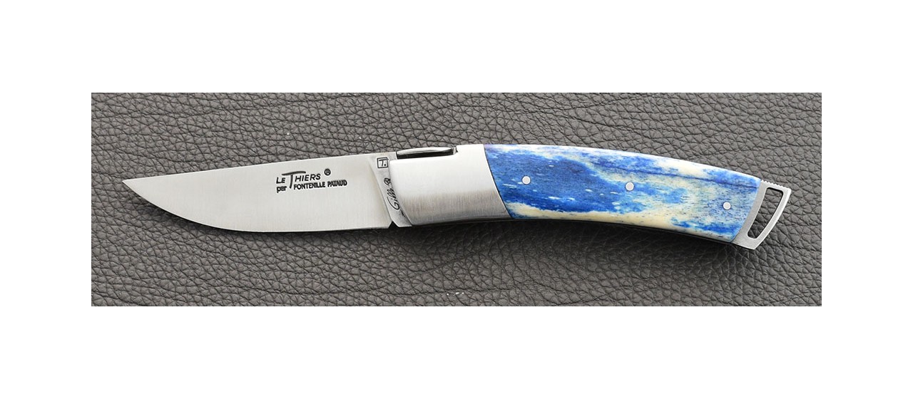 Le Thiers® Gentleman Real giraffe Bone knife made in France