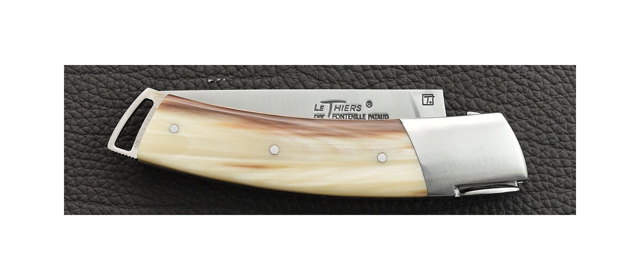 Le Thiers ® Gentleman knife cow horn tip