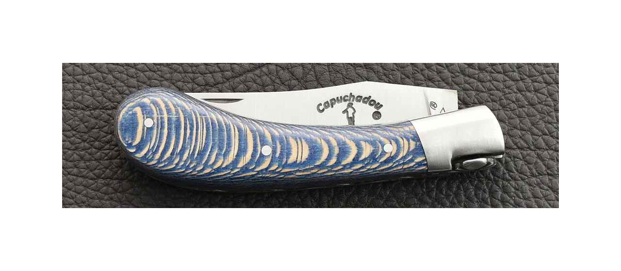 "Le Capuchadou" 10 cm hand made knife, old laguiole knife