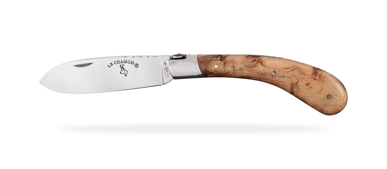 Le Chamois® 12 cm Guilloché Range Juniper burl