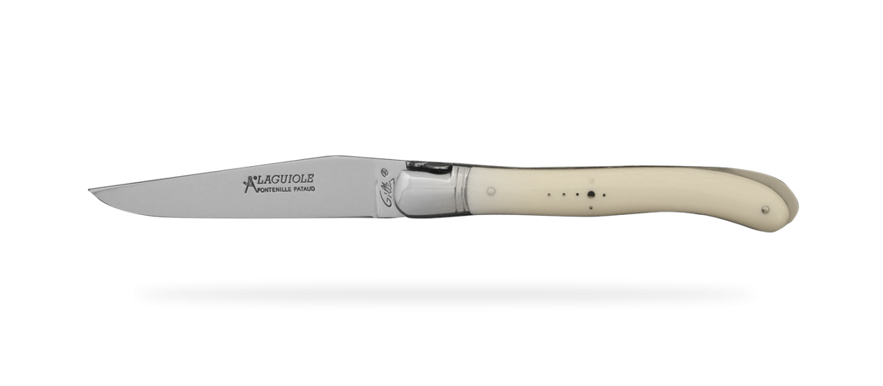 Laguiole Nature Classic Range White Mammoth ivory