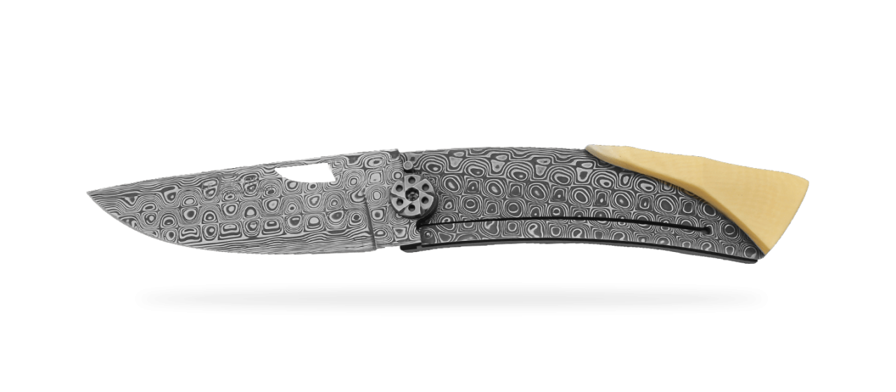 Le Thiers® Bambou Damas Ivoire de mammouth blanc