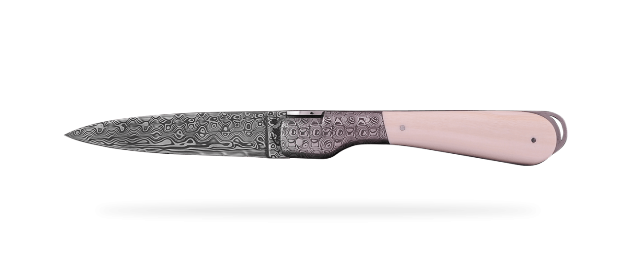 Corsican Sperone Damascus Range White Mammoth ivory