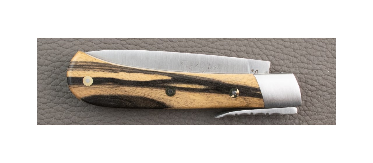 Corsican folding knife L' Antò Classic Range Royal ebony